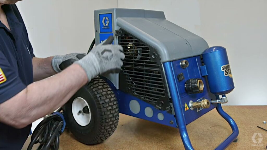 Graco RTX 2500 SI Compressor maintenance